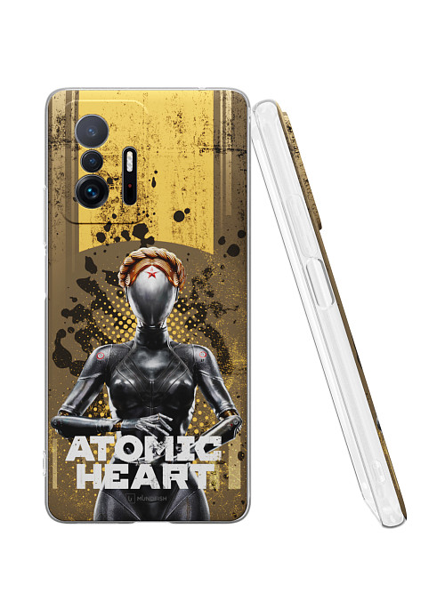 Силиконовый чехол для Xiaomi 11T Pro "Atomic Heart: Левая близняшка"