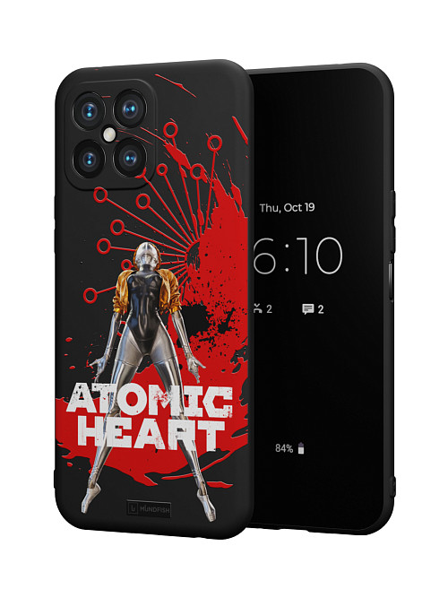 Силиконовый чехол для Honor X8 (2022) "Atomic Heart: Правая близняшка"