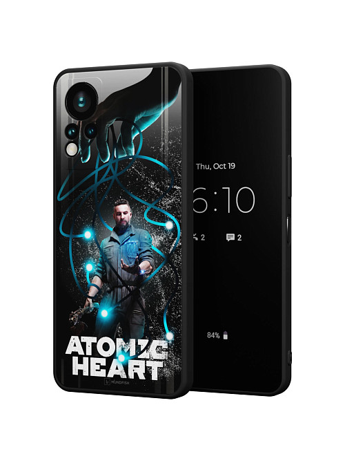 Силиконовый чехол для Infinix Hot 12 G88 "Atomic Heart: ХРАЗ"