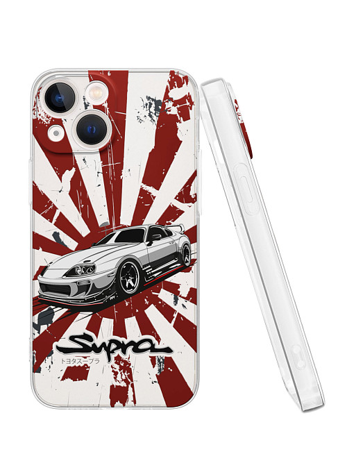 Силиконовый чехол для Apple iPhone 13 mini "Toyota Supra"