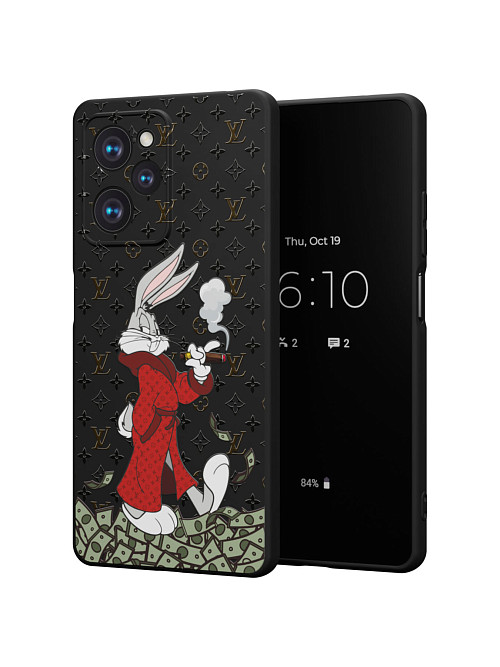 Силиконовый чехол для Poco X5 Pro (5G) "NOVEL: Багз Банни Louis Vuitton"