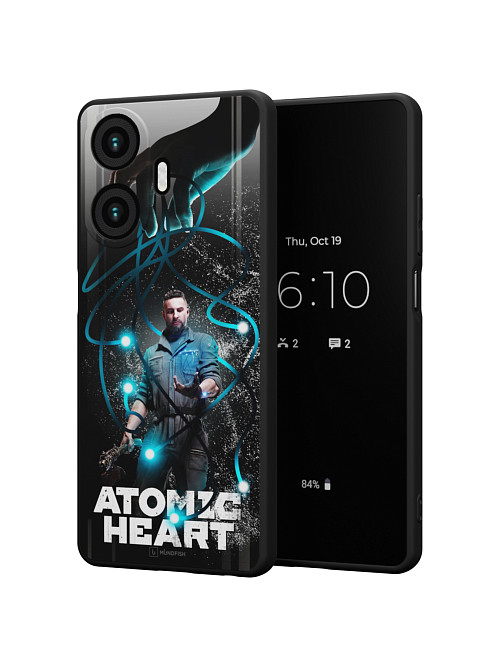 Силиконовый чехол для Realme C55 "Atomic Heart: ХРАЗ"