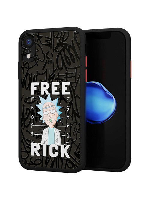Противоударный чехол для Apple iPhone Xr "NOVEL: Free Rick"