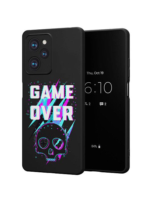 Силиконовый чехол для Poco X5 Pro (5G) "Game over"