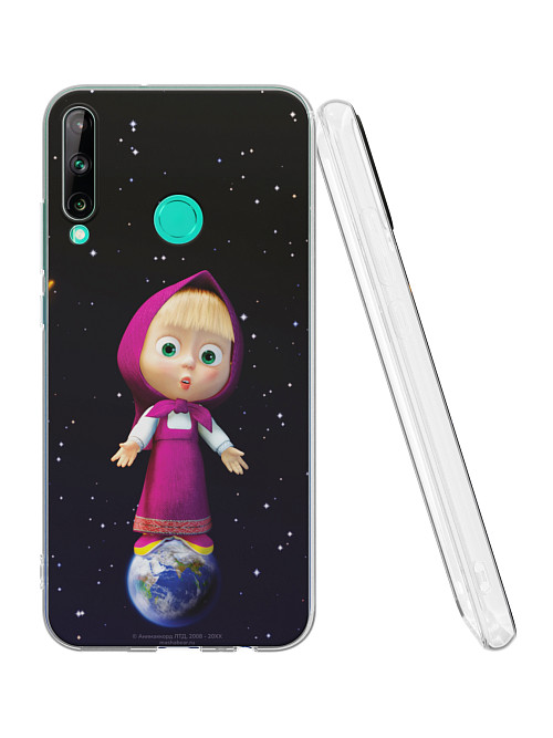 Силиконовый чехол для Huawei P40 Lite E "Маша и медведь: Большая Маша"