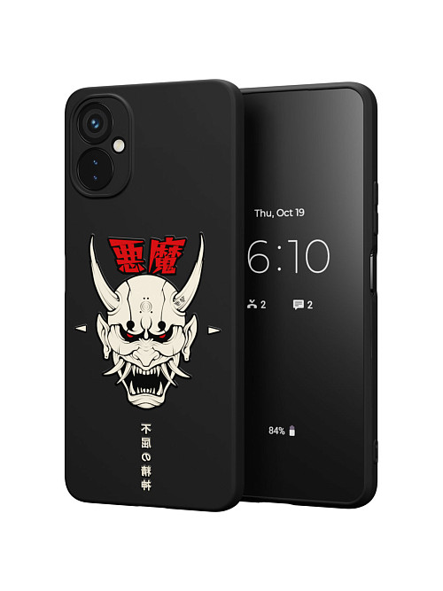 Силиконовый чехол для Tecno Spark 9 Pro "Demon"