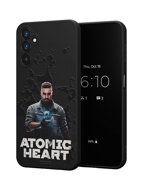 Силиконовый чехол для Samsung Galaxy A14 (4G) "Atomic Heart: Товарищ Нечаев"