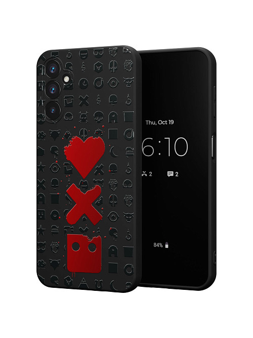 Силиконовый чехол для Samsung Galaxy A14 (5G) "Love Death Robots"