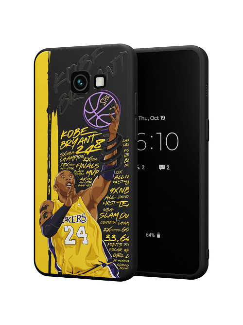 Силиконовый чехол для Samsung Galaxy A5 2017 "NOVEL: Kobe Bryant"