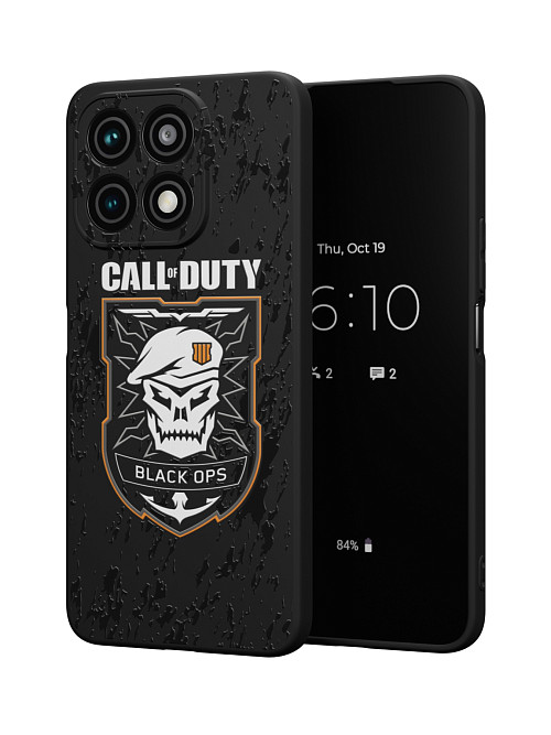 Силиконовый чехол для Honor X8a (4G) "NOVEL: Call of Duty"