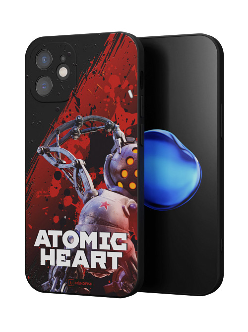 Силиконовый чехол для Apple iPhone 12 Mini "Atomic Heart: Беляш (МА-9)"