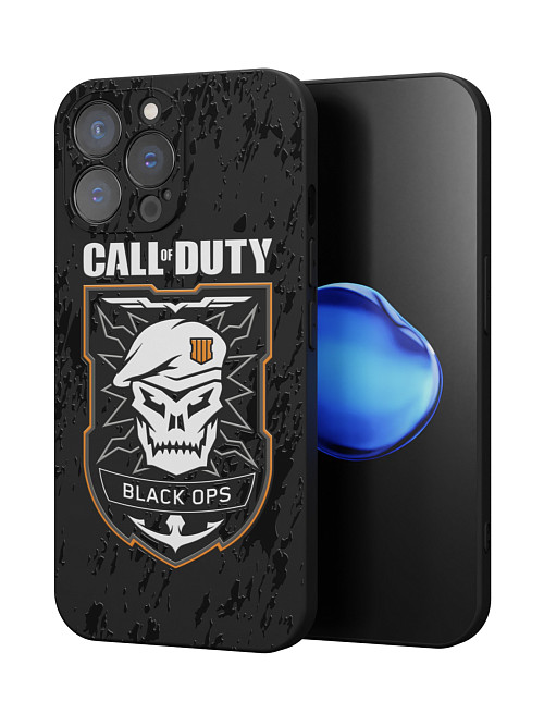 Силиконовый чехол для Apple iPhone 15 Pro Max "NOVEL: Call of Duty"