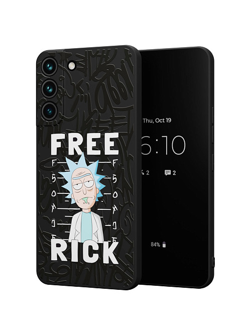 Силиконовый чехол для Samsung Galaxy S22+ (5G) "NOVEL: Free Rick"