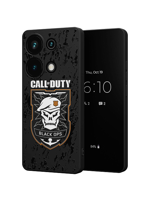 Силиконовый чехол для Xiaomi Redmi Note 13 Pro (4G) "NOVEL: Call of Duty"