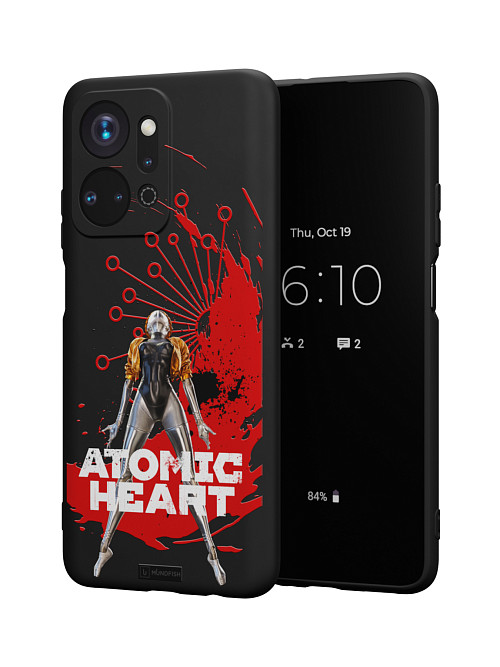 Силиконовый чехол для Honor X7a "Atomic Heart: Правая близняшка"