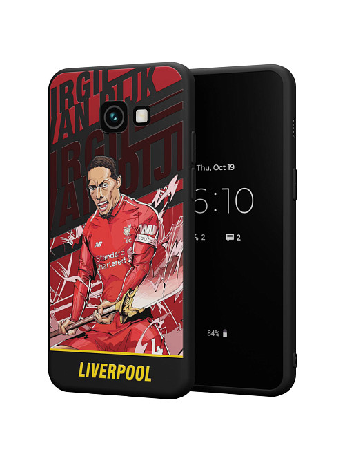 Силиконовый чехол для Samsung Galaxy A5 2017 "NOVEL: Liverpool"