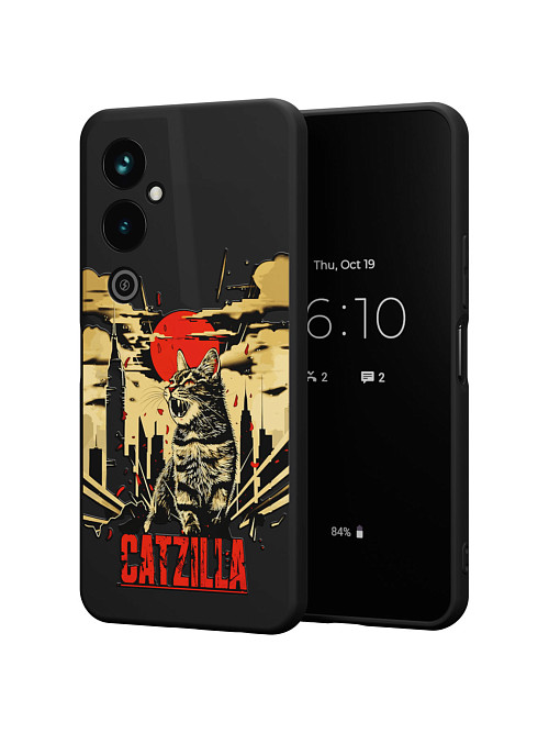 Силиконовый чехол для Tecno Pova 4 Pro "Catzilla"