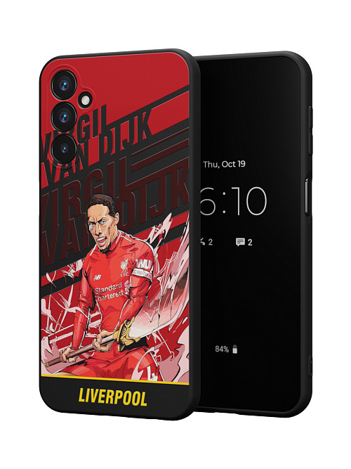 Силиконовый чехол для Samsung Galaxy A24 (4G) "NOVEL: Liverpool"