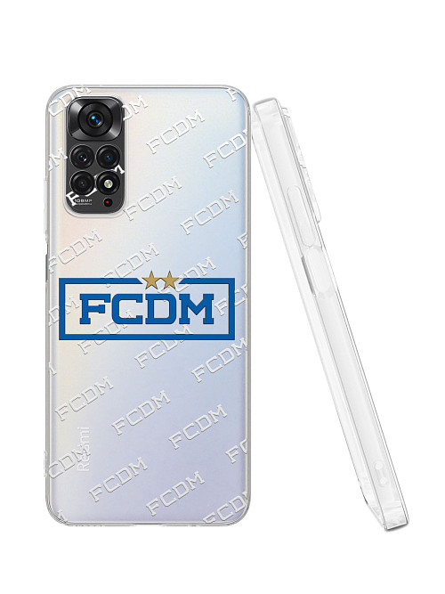 Силиконовый чехол для Xiaomi Redmi Note 11S (4G) "Динамо: FC Dynamo Moscow"