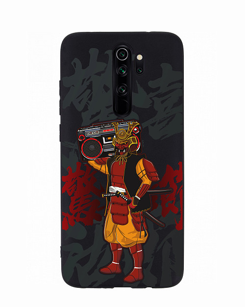 Силиконовый чехол для Xiaomi Redmi Note 8 Pro "Boombox Samurai"