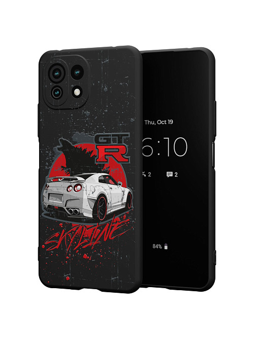 Силиконовый чехол для Xiaomi Mi 11 Lite "Nissan SKYLINE GTR"