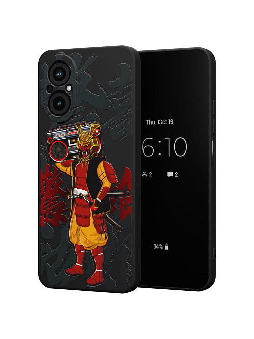 Силиконовый чехол для realme C67 (4G) "Boombox Samurai"