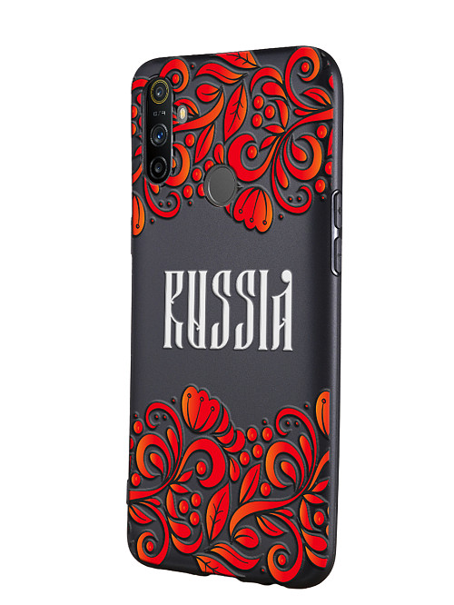 Силиконовый чехол для Realme C3 Русский стиль
