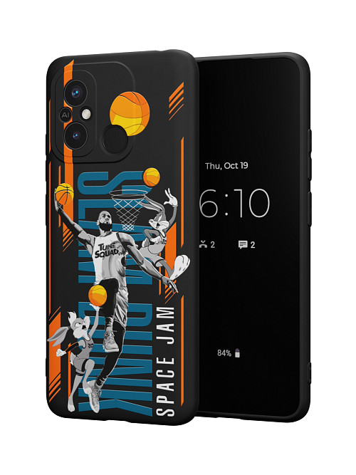 Силиконовый чехол для Xiaomi Redmi 12C "NOVEL: Slam Dunk"