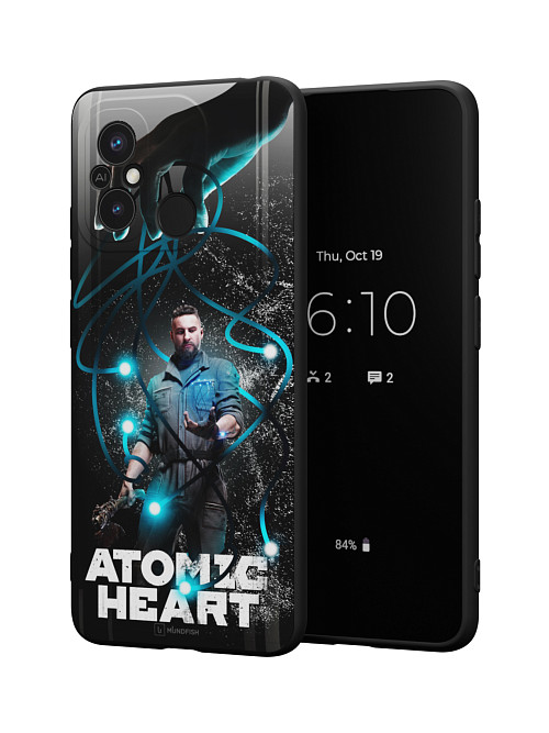 Силиконовый чехол для Xiaomi Redmi 12C "Atomic Heart: ХРАЗ"