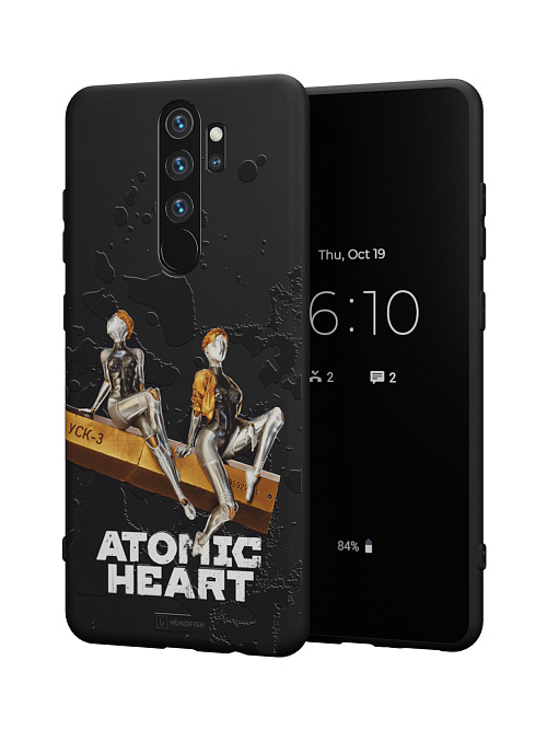 Силиконовый чехол для Xiaomi Redmi Note 8 Pro "Atomic Heart: Боевые близняшки"