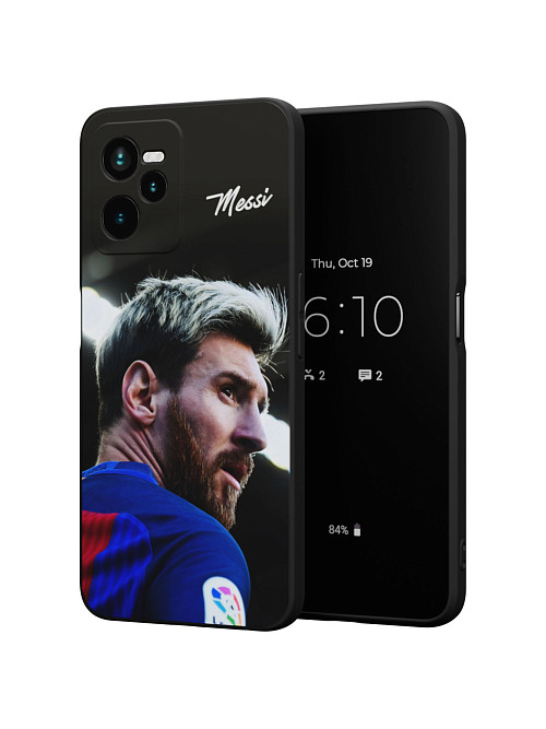 Силиконовый чехол для Realme C35 "Lionel Messi"