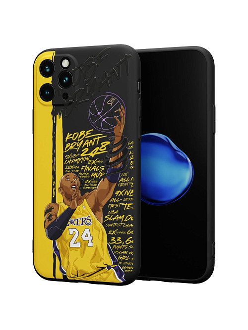 Силиконовый чехол для Apple iPhone 11 Pro "NOVEL: Kobe Bryant"