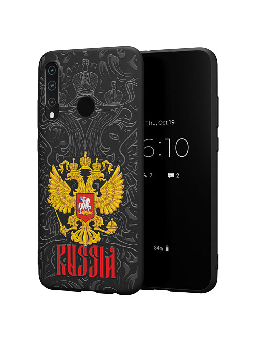 Силиконовый чехол для Honor 10i "Россия"