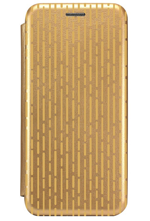 Чехол книжка для Samsung A52 "Золотой пунктир"