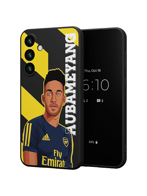 Силиконовый чехол для Samsung Galaxy S24 Plus "NOVEL: Boateng"