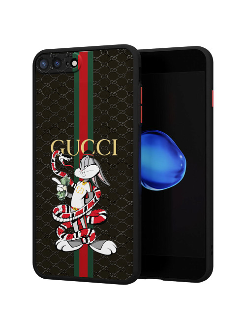 Противоударный чехол для Apple iPhone 7 Plus "NOVEL: Багз Банни Gucci"