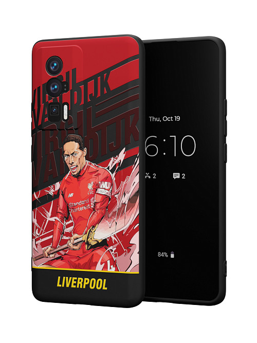 Силиконовый чехол для Xiaomi Redmi K60 "NOVEL: Liverpool"