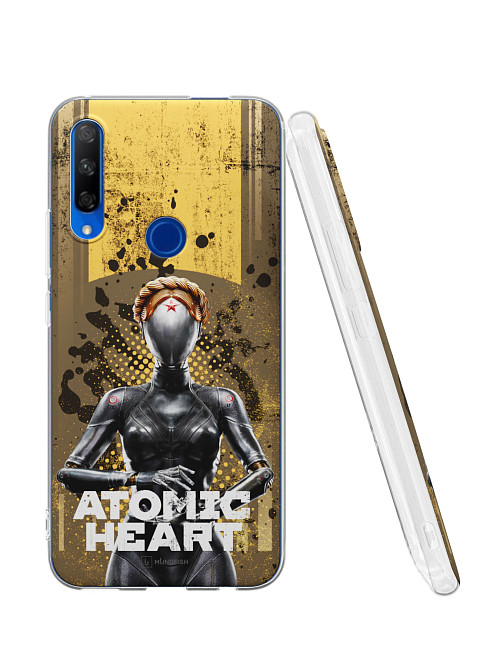 Силиконовый чехол для Honor 9X "Atomic Heart: Левая близняшка"