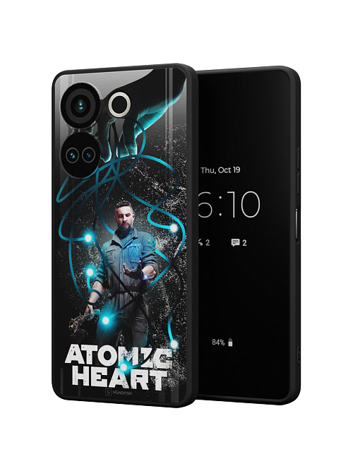 Силиконовый чехол для Tecno Camon 20 Pro (4G) "Atomic Heart: ХРАЗ"