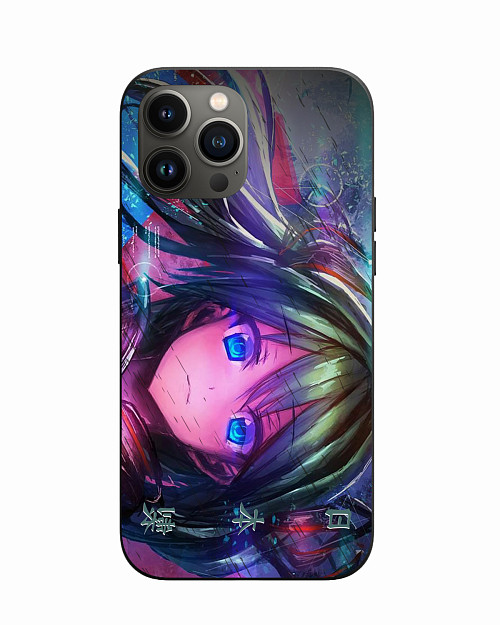 Силиконовый чехол для Apple iPhone 13 Pro Max Hatsune Miku