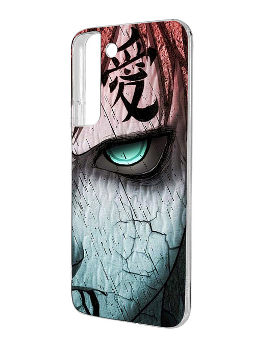 Силиконовый чехол для Samsung Galaxy S22 (5G) Naruto Shippuden - Gaara grimm face