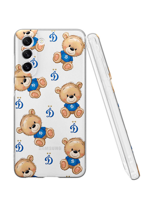 Силиконовый чехол для Samsung Galaxy S21 FE "Динамо: Плюшевые медвежата"