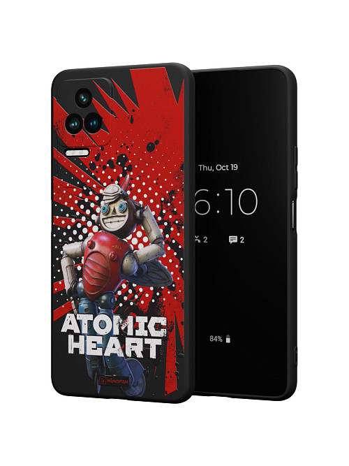 Силиконовый чехол для Poco F4 (5G) "Atomic Heart: Дикси"