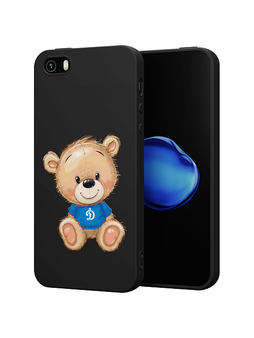 Силиконовый чехол для Apple iPhone 5 "Динамо: Плюшевый медвежонок"