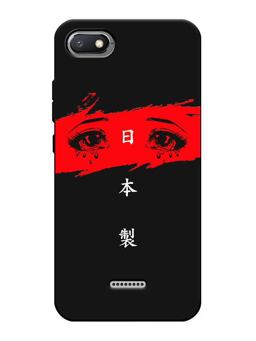 Силиконовый чехол для Xiaomi Redmi 6A Грустные глаза