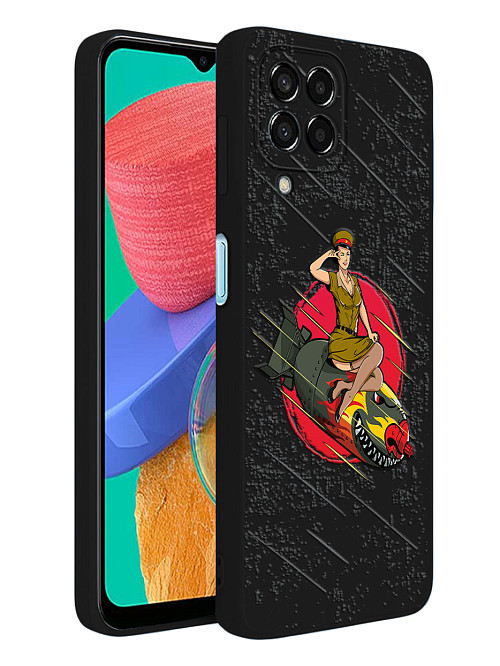 Силиконовый чехол для Samsung Galaxy M33 (5G) Pin up bomb