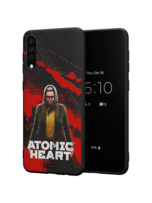 Силиконовый чехол для Samsung A50 "Atomic Heart: Баба Зина"