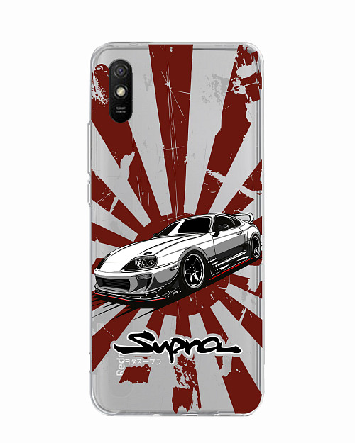 Силиконовый чехол для Xiaomi Redmi 9A Toyota Supra