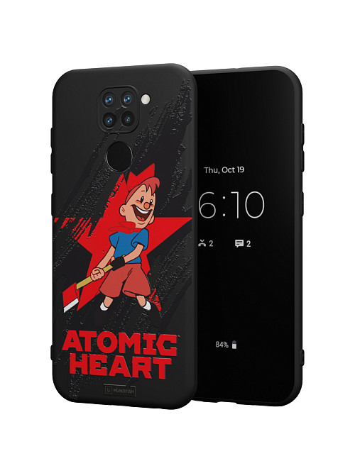 Силиконовый чехол для Xiaomi Redmi Note 9 "Atomic Heart: Пионер"