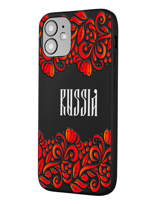 Силиконовый чехол для Apple iPhone 12 Mini Русский стиль